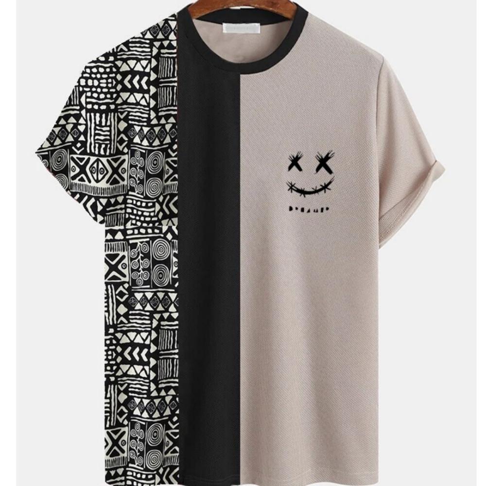 Fashion Vintage Totem Graphic T-Shirts 3D Print Summer Men's Woman Short Sleeve T Shirt Oversized Harajuku Top Tees Men Clothing