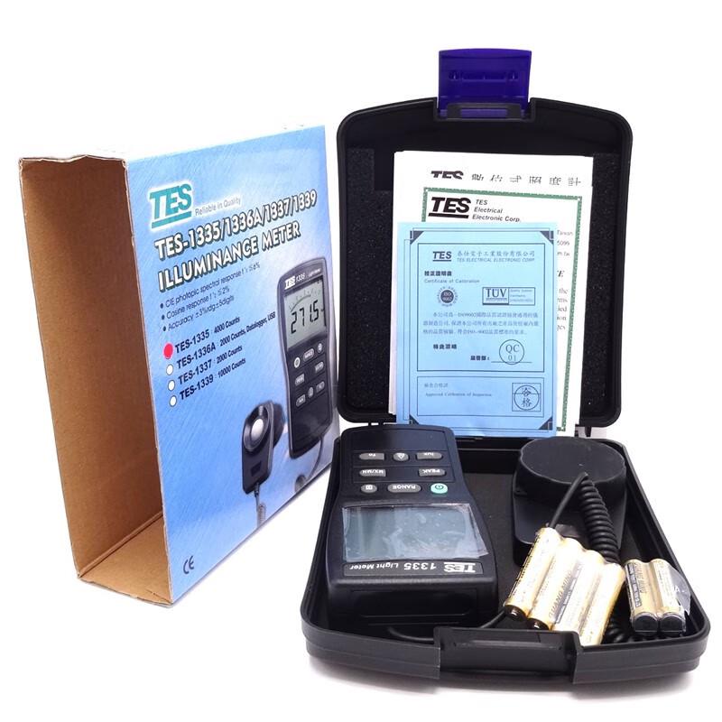 TES-1335 High-Precision Digital Illuminance Lux Meter (CN version)