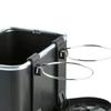 Car Armrest Storage Box Center Organizer Tissue Holder with 3 Cup Holders