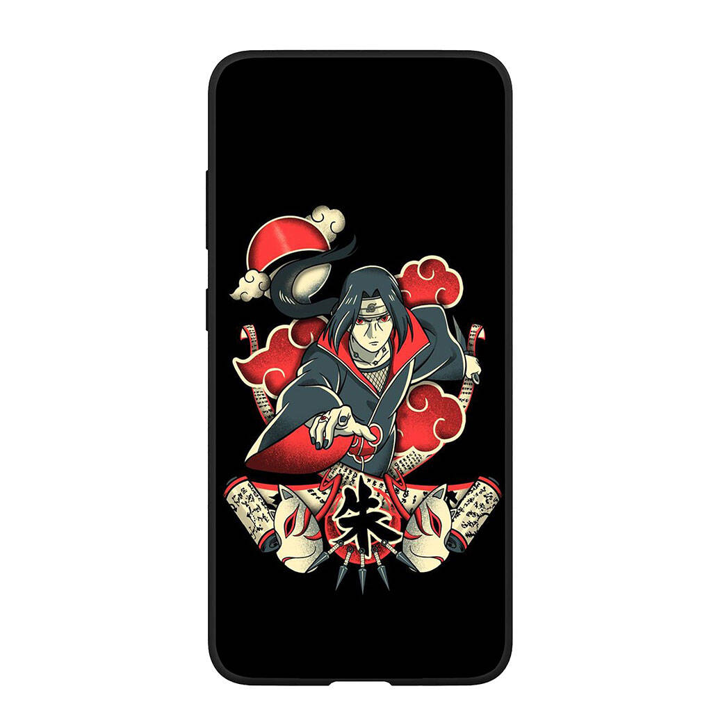Phone Case for iPhone 17 15 16 Plus XR Redmi Note 14 12 11 13 Pro Max Huawei P30 P20 Lite OPPO A60 A40 A80 A18 Anime Itachi Uchiha Sasuke Naruto Cover