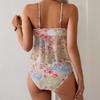 Women Sexy Printed Two Piece Bikini Swimsuit For Summer Beach Swimming
