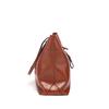 New PU Women's Bag Fashion Waxed Cowhide Large Bag Handbag Shoulder Bag