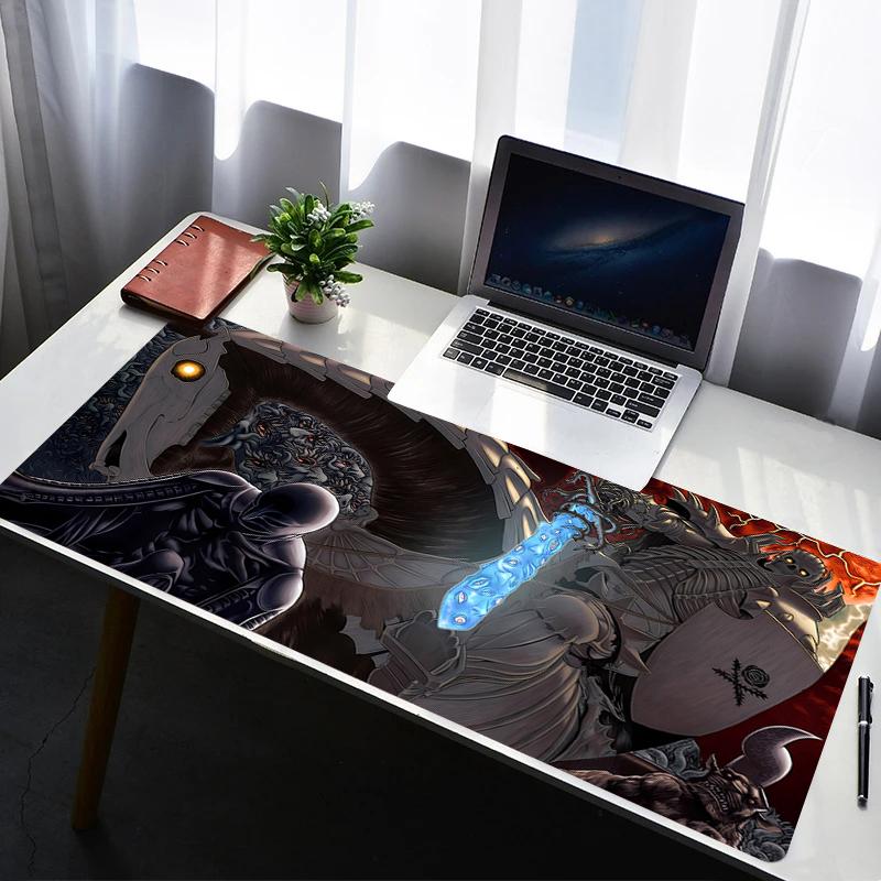 XXL Mouse Pad Deskmat Laptop Office Anime Mousepad Desk BBerserkers Decor Extended Mouse Pad Pc Keyboard Mat Oversize Desk Pad