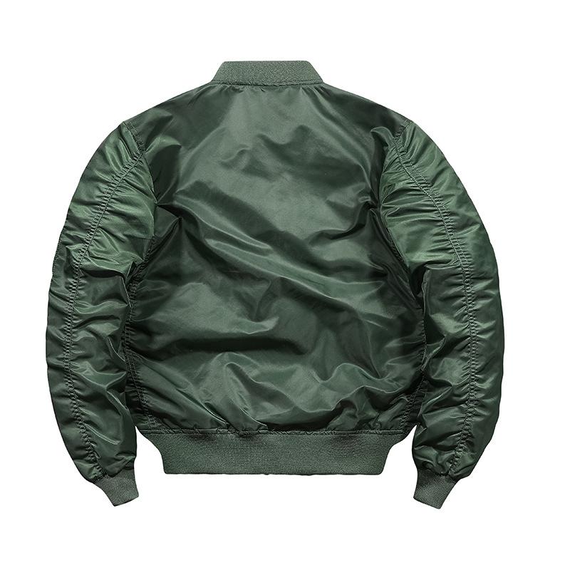 New Bomber Jacket Men's Embroidered Baseball Uniform Large Size Coat Work Jacket