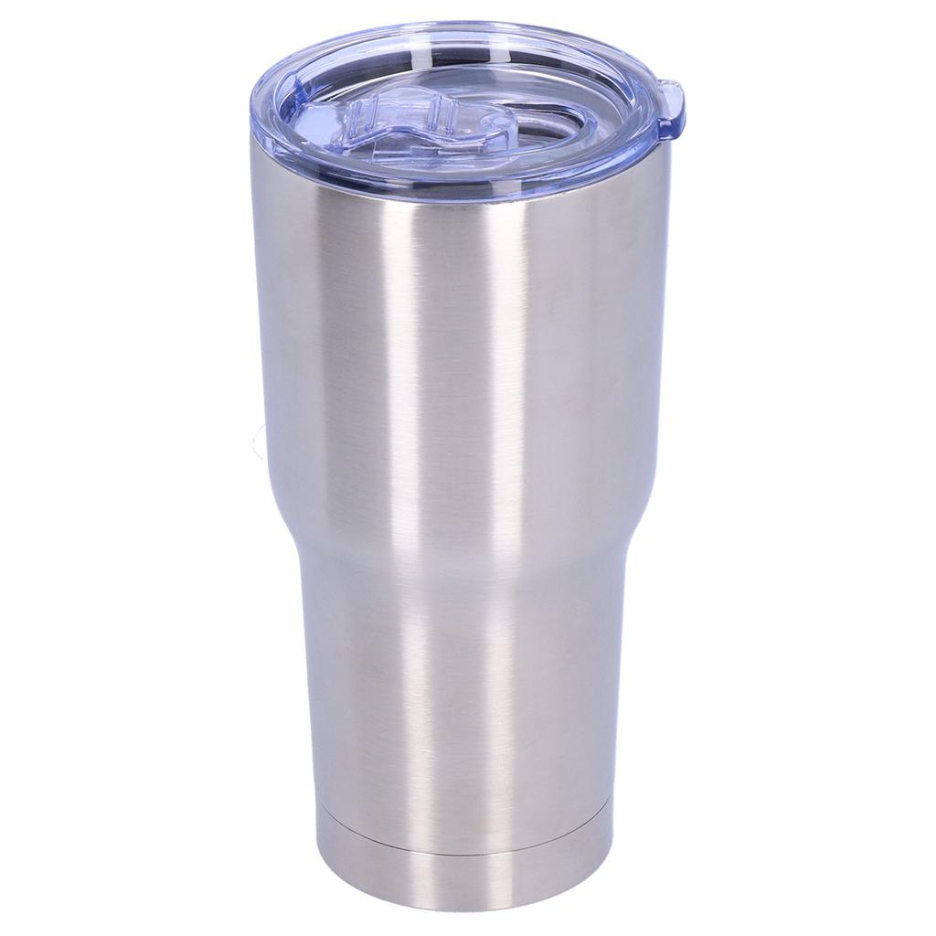 2?Layer 30oz Vacuum Cup with Lid Reusable Stainless Steel Insulation Mug Bottle for Travel