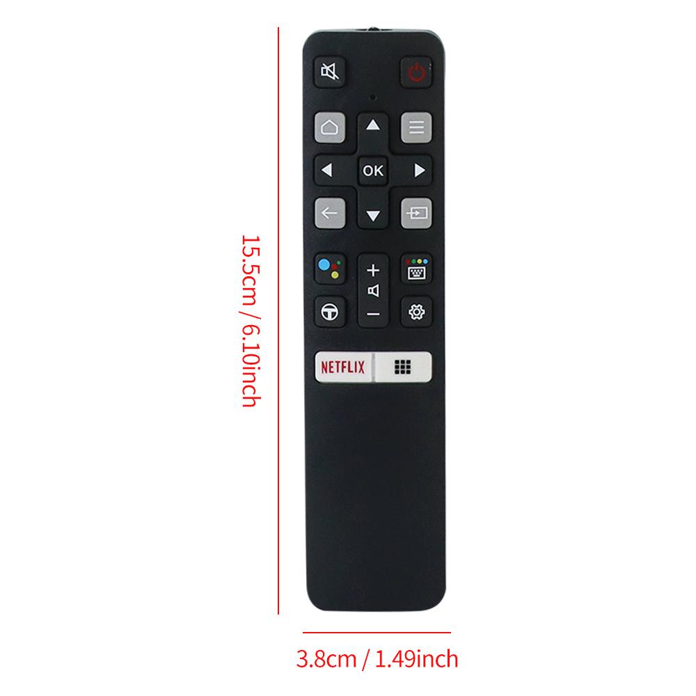Remote control RC802V FUR6 FNR1 FMR1 For TCL TV 65P8S 49S6800FS 49S6510FS 55P8S 55EP680 50P8S 49S6800FS 49S6510FS without voice