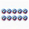 11/14MM Car Key Shell Emblem Sticker Auto Remote Accessories For BMW M E46 E90 E60 F30 F10 E39 E36 F20 G20 G30 E92 E87 X3 X5 X6 NM9