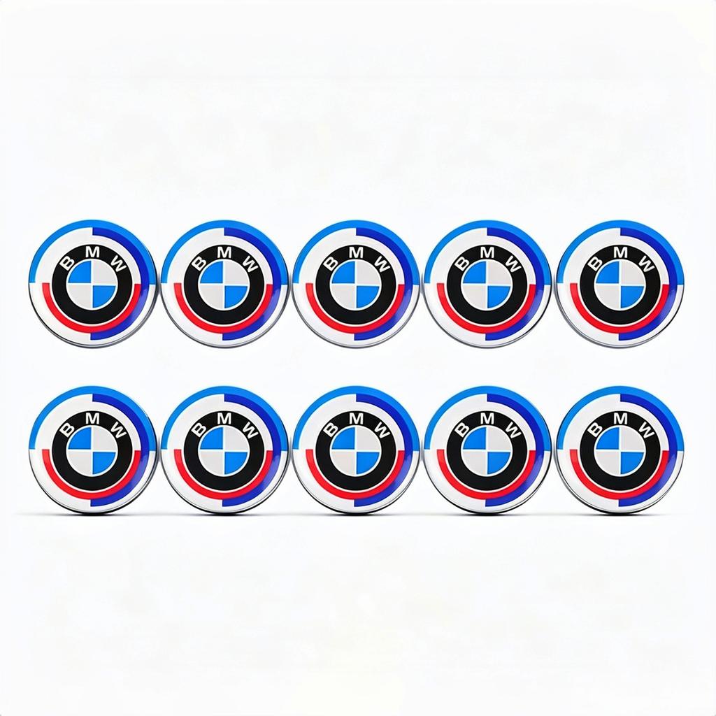11/14MM Car Key Shell Emblem Sticker Auto Remote Accessories For BMW M E46 E90 E60 F30 F10 E39 E36 F20 G20 G30 E92 E87 X3 X5 X6 NM9