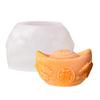 Gold Ingot Shape Silicone Molds Baking Tool Mousses Cake Decorating Molds for Making Chocolate Candy Candle Soap
