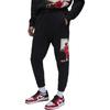 Jordan Jacob Rochester Artist Series Cartoon Print Fleece Joggers with Drawstring Men Bottoms Black DV1602-010