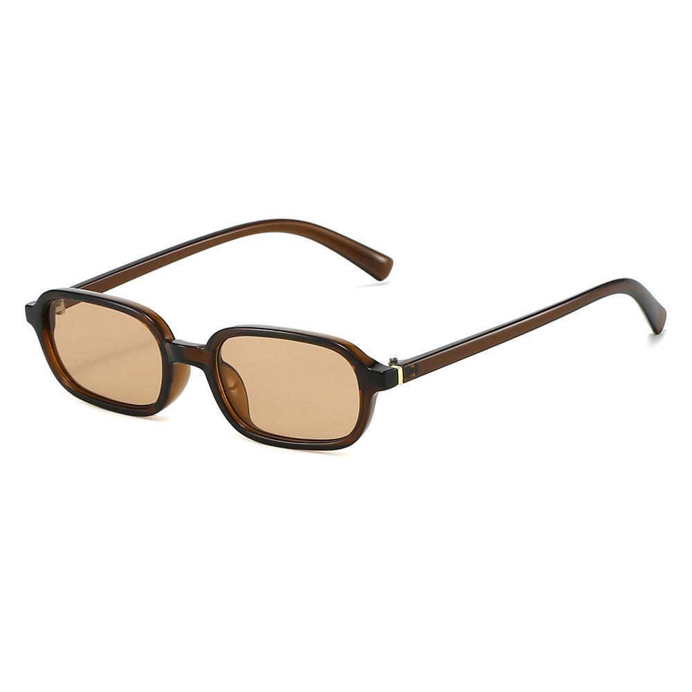Małe kwadratowe okulary przeciwsłoneczne z soczewkami UV400, lekkie, unisex, markowe designerskie okulary przeciwsłoneczne do jazdy, na zewnątrz