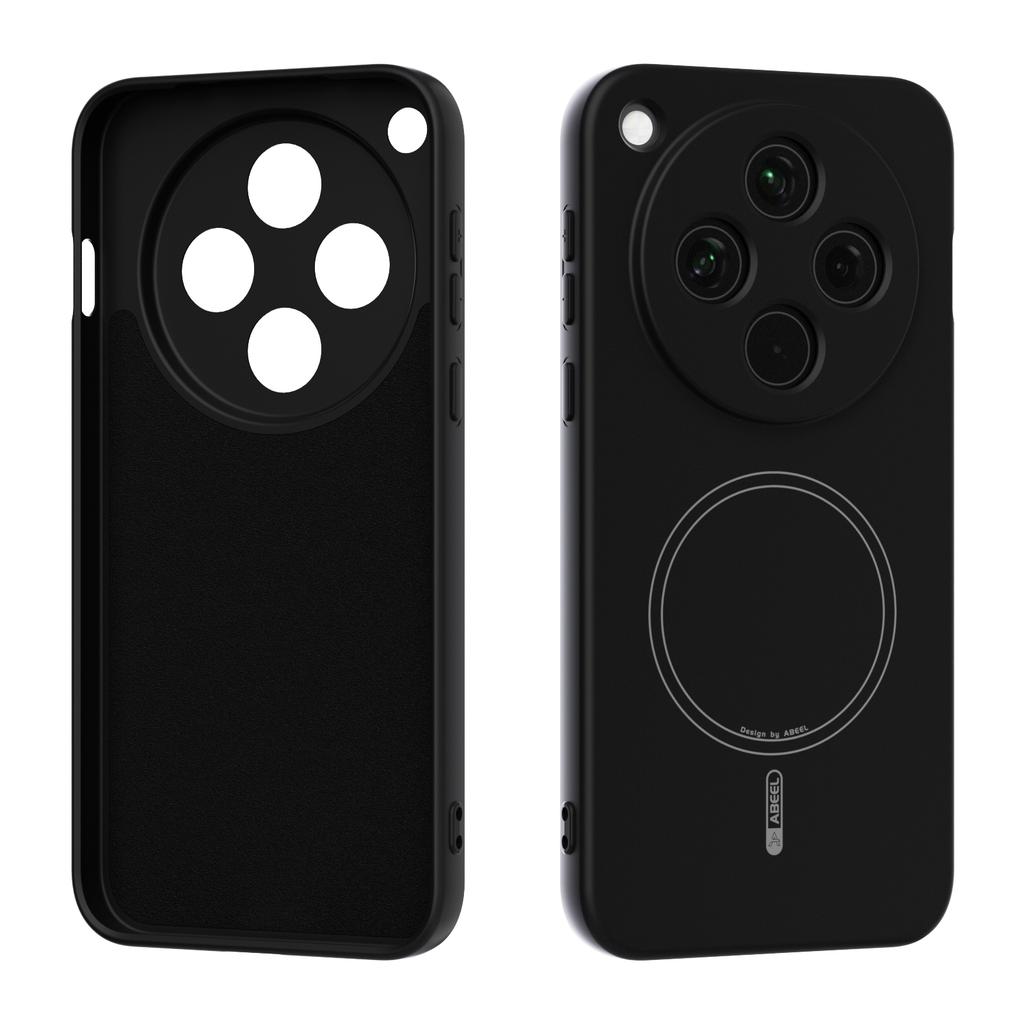 ABEEL For Oppo Find X8 5G Magnetic Case Skin Touch Liquid Silicone Phone Back Cover