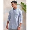 Men's Cotton Striped Shirt, Regular Fit