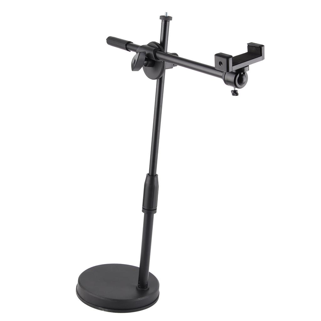 Desktop Photography Phone Holder Bracket Arm Bracket Stand for Photo Video Shooting Fill Light