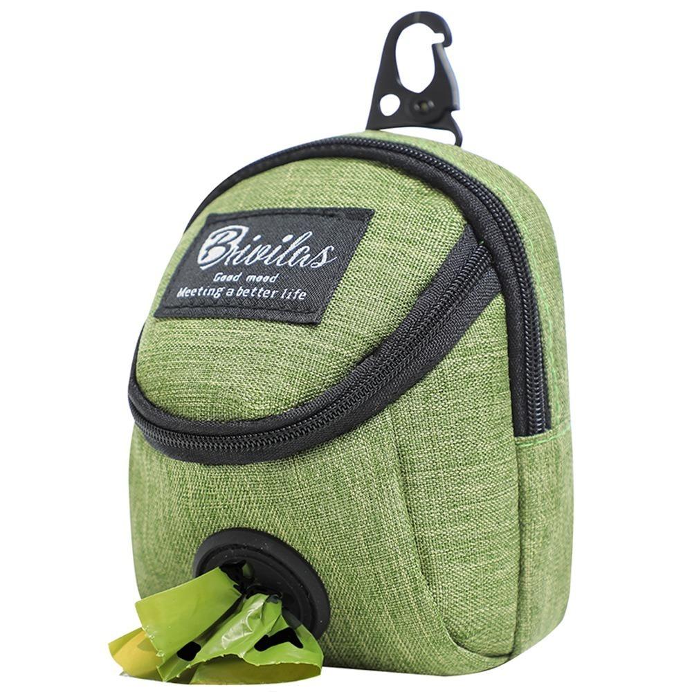 Multifunction Puppy Snack Reward Waist Bag Portable Dog Poop Dispenser  for Outdoor