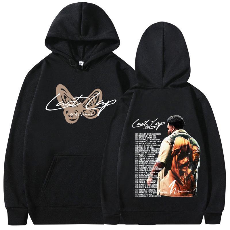 

Rod Wave Last Lap 2024 Tour Hoodies Men Women Clothing Hip Hop Fashion Oversized Sweatshirts Autumn Winter Fleece Warm Pullovers 3XL