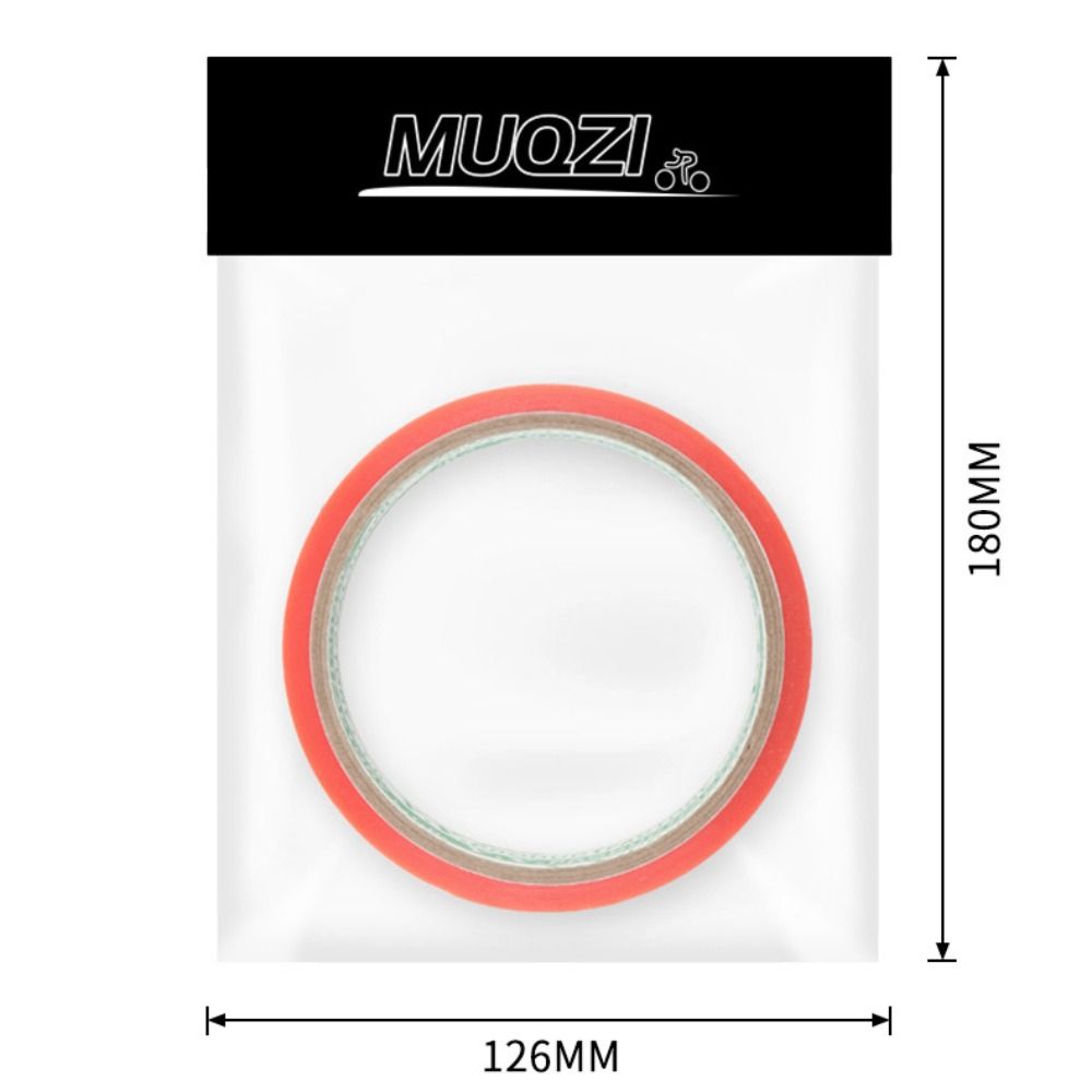 Red Tubular Rim Tapes 5m Bicycle Repair Tools New Tube Tire Double-sided Adhesive Tape