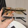 PC Smart Zoom Reading Glasses Frameless Design Eyestrain Relief Anti Blue Light Glasses Lightweight Comfortable Fit