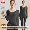 MaoRen Women's Thermal Fleece-Lined Underwear Set