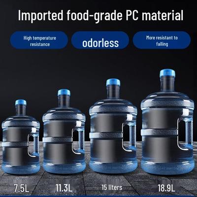 Distributeur d'eau portable PC de qualité alimentaire - Seau vide épaissi pour eau minérale et usage bar à thé