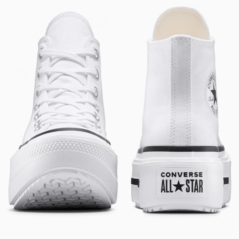 Converse Chuck Taylor Lift Double Stack White A12976c