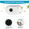 24 Pack Water Filter for Automatic Water Dispenser, Carbon Activated Purification, Black/White