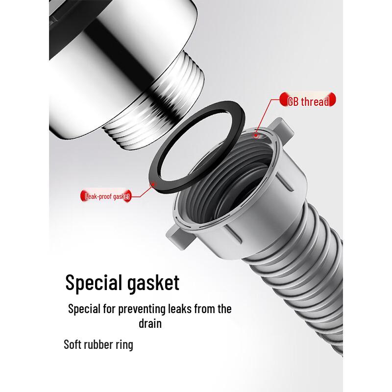 Zhuning Upgraded Odor-Proof Kitchen Sink Drain Pipe