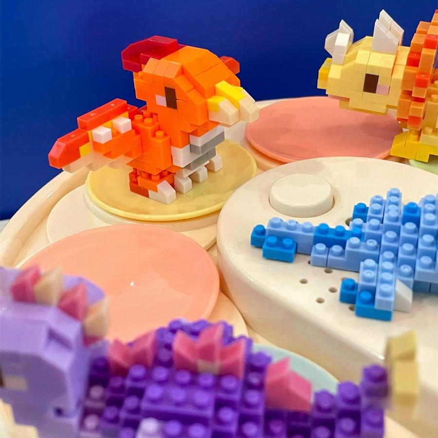 Animals Toys Cute Dinosaur Diamond Mini Bricks Models Micro Blocks DIY Assembled Children Toys Birthdays Gifts