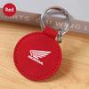 HOPDJ1 Motorcycle Keychain Leather Keyring Pendant For Honda CB400 CB650 FCBF CBR25ORR CRF SH3O0 NC75O  Pilot Jazz HRV Accessories