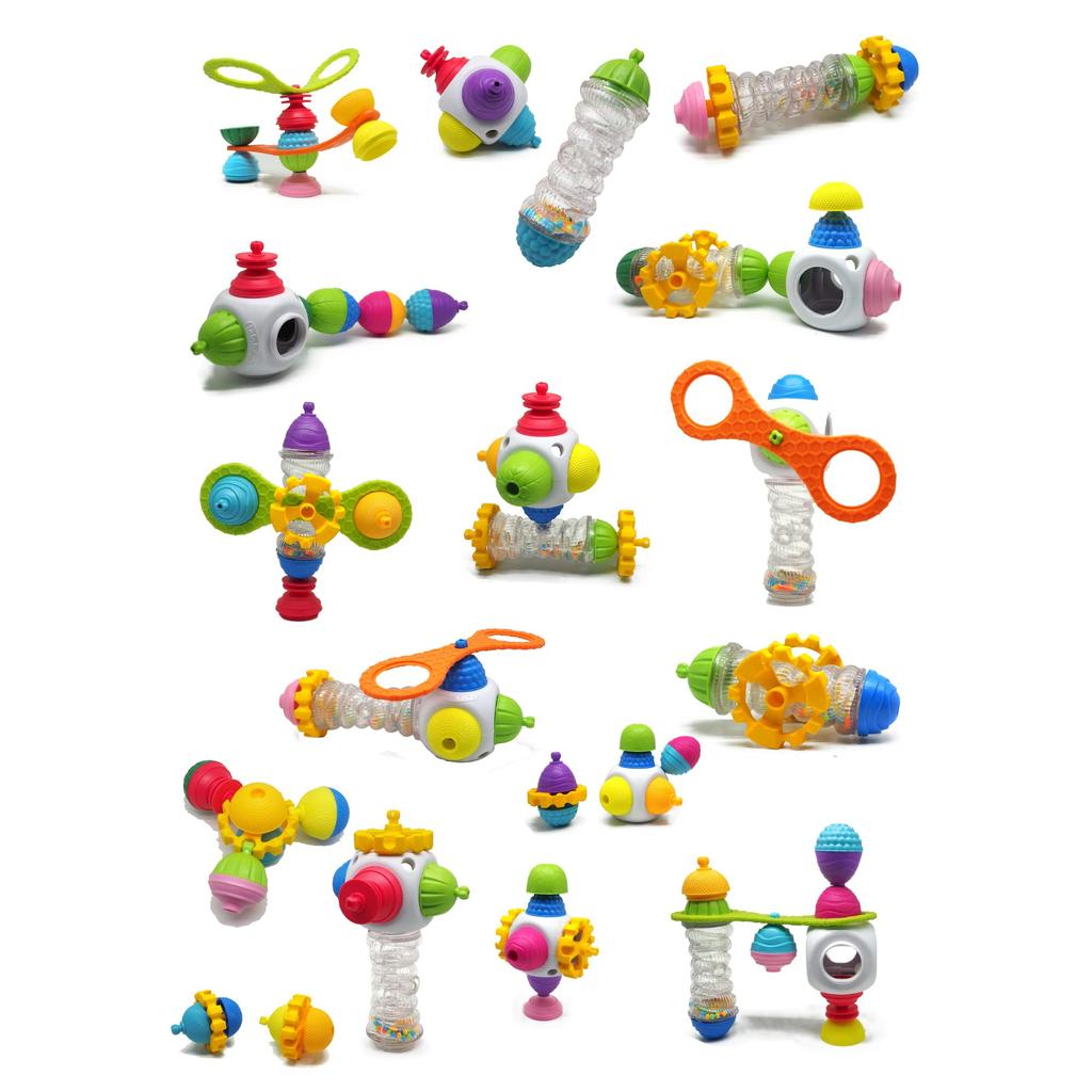 Lalaboom Baby Spielzeug Lalaboom Perlen Vielfalt Set, 21 Teile, BL600, Authentisch