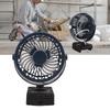 5in Cordless Fan Rechargeable Desk Fan Battery Powered Small Electric Fan with 2 USB Charging Ports