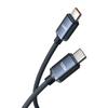 Jingyao 120W Dual Type-C Fast Charging Cable for Apple, Huawei, Laptop & Car.