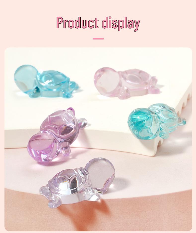 Transparent Small Turtle Ornaments - Aquarium Simulation Accessories