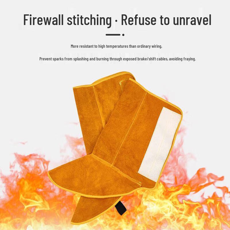 Cowhide Welding Heat-Resistant Foot Protectors