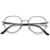 Trendige Unisex Metall Blaulichtfilter Lesebrille - Vielseitige Brillenfassung