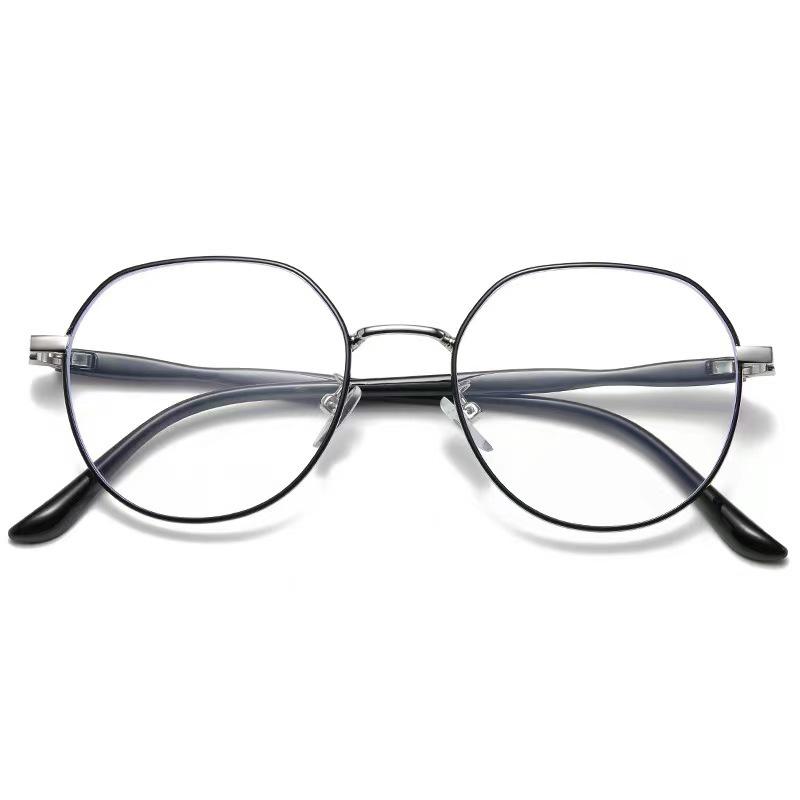 Trendige Unisex Metall Blaulichtfilter Lesebrille - Vielseitige Brillenfassung