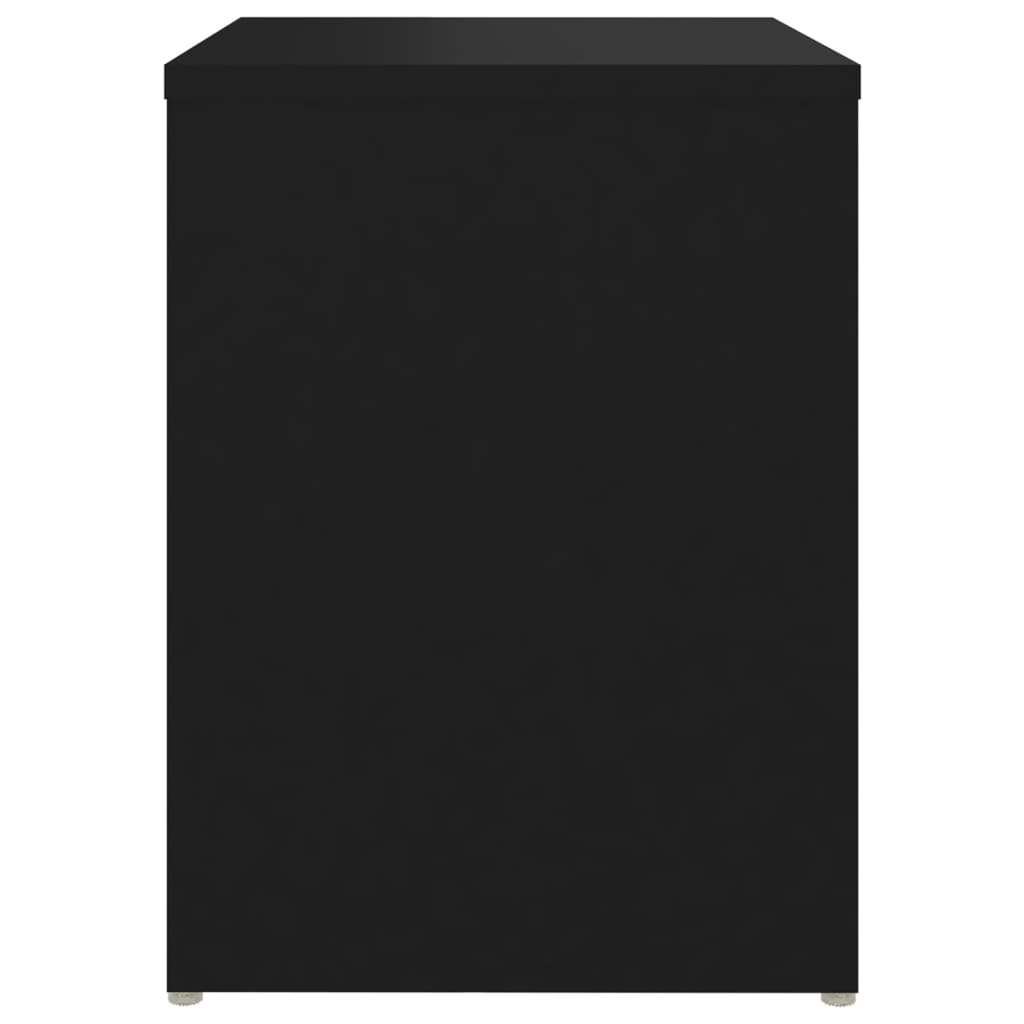 Nightstands 2 pcs Black 40 x 30 x 40 cm Particleboard