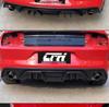 Rear Diffuser for 15-17 Mustang: Small Body Kit with Dual Outlet