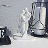 Nahtlose Spleißkunst Statue Abstrakte Menschenkörper Statue, Weibliche Figur Umarmende Liebes Skulptur, 3D Einteilige Formgebung Warme Berührung Form für