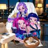 KPop Dämonenjäger Print Decke - Weich & Bequem, für Schlafzimmer, Reisen, Sofa, Heimdekoration - Geburtstags-Weihnachtsgeschenk für Freund