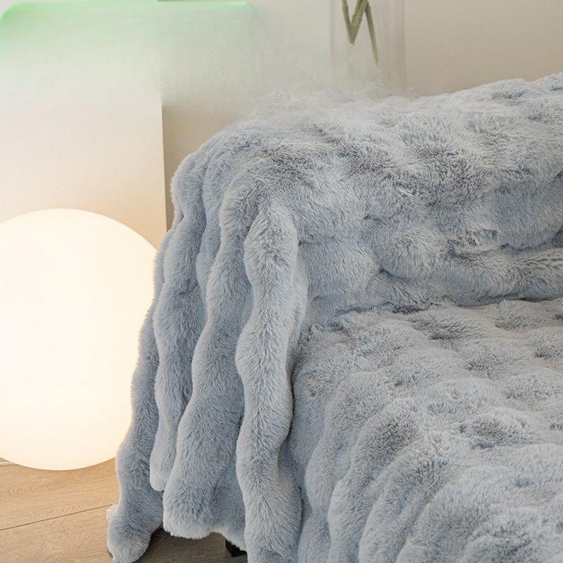 Einfacher Sofabezug aus Stoff, verdicktes Sofatuch, einteiliger universeller Sofabezug, Vollbezug, Deckenkissen