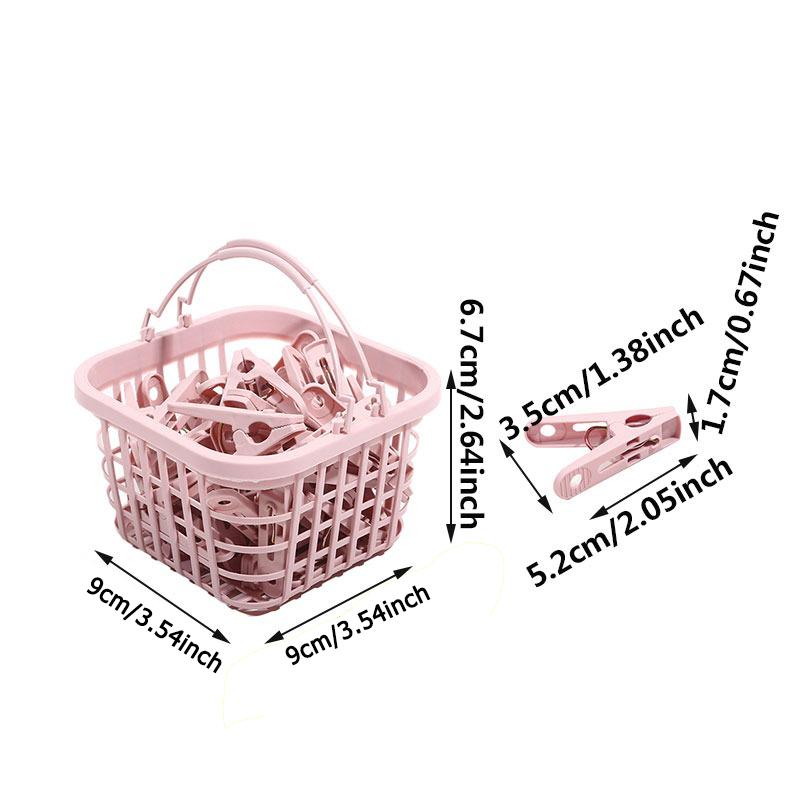 30 ks Plastové kolíčky na prádlo Prádelní kolíček Kolíčky na prádlo Úložný organizér Pružina s košíkem Věšáky Věšák Klipy na přikrývku Ručník