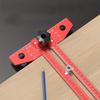 Export-type Line T-square Aluminum Alloy Multi-functional Woodworking Combination Can Move Angle Square Angle T-square