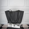 Big Black Shoulder Bags for Women Large Hobo Shopper Bag Solid Color Quality Soft Leather Crossbody Handbag Lady Travel Tote Bag