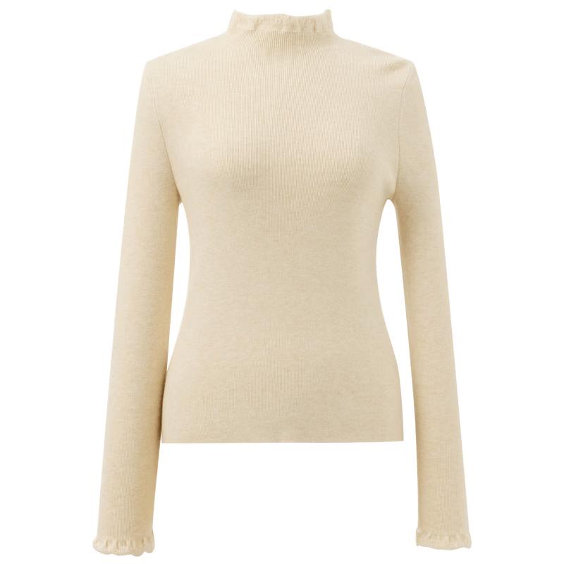 Sancai 2026 Winter Slim Fit Stand Collar Knitted Pullover