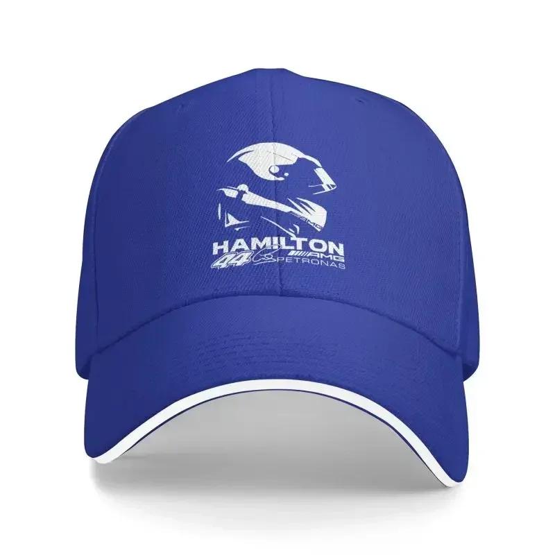 Fashion Hamiltons 44 Fan Baseball Cap for Men Women Custom Adjustable Unisex Sport Car Racing Dad Hat Outdoor