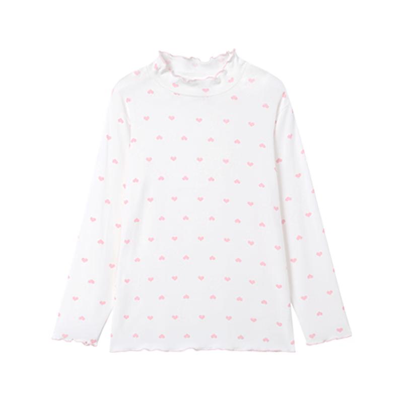 Jiusuiban Girls  Modal Blend Long Sleeve Base Layer Top 120