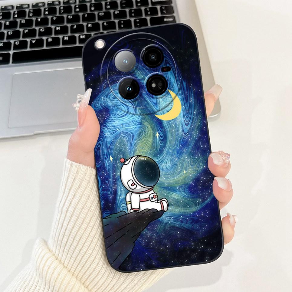 Cartoon Fashion Back Cover For Infinix Zero 40 4G X6860 Phone Case Soft Silicone Dragon Astronaut Black Cat Funda Zero40 Bumper