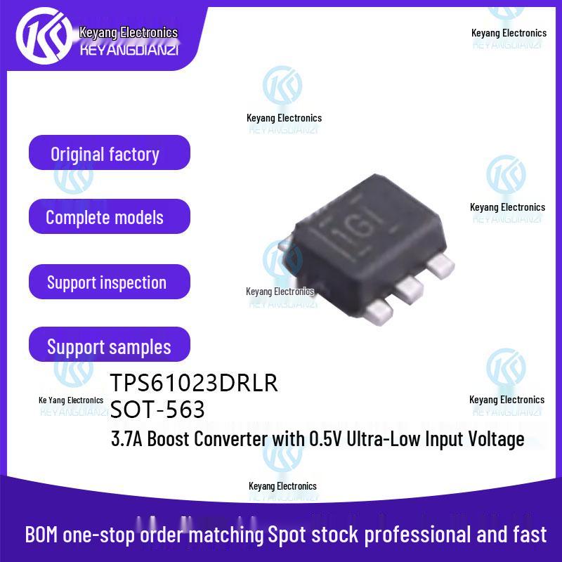 

1GI TPS61023DRLR SOT-563: 3.7A Boost Converter with 0.5V Ultra-Low Input Voltage