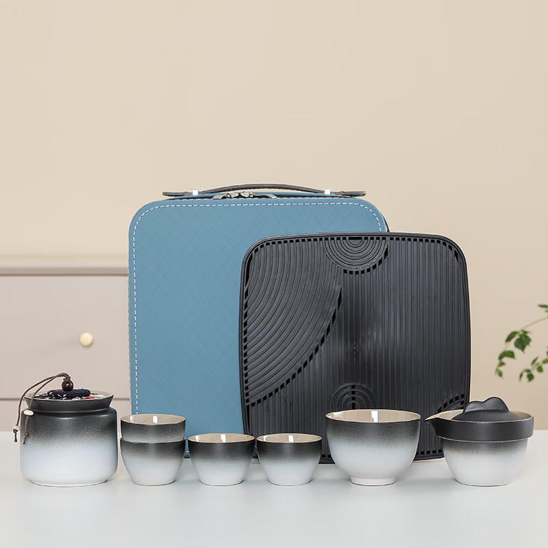 

Xiao Yue Ya Portable Ceramic Travel Tea Set